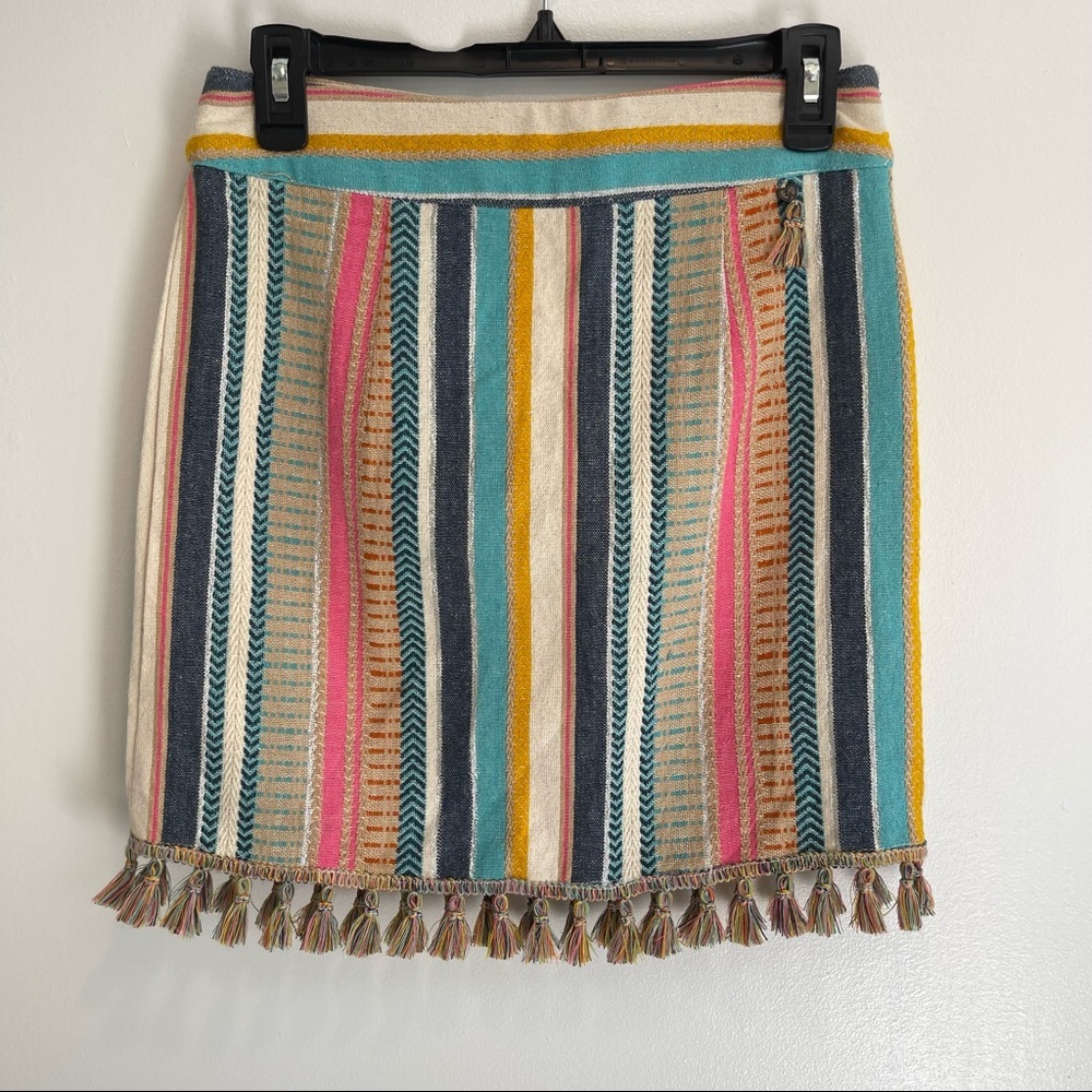 Z&L Neon Tribal Skirt Multicolored Size Small